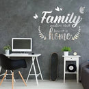 Acrylic 3D Decor Family Letter Quotes Wall
