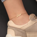 Custom Name Anklet Arabic